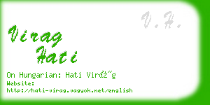 virag hati business card